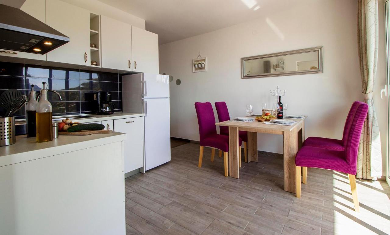 Hill Apartment With Private Pool Kučine Kültér fotó